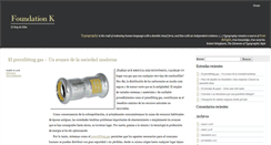 Desktop Screenshot of foundationk.com